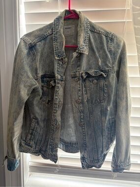 Old Navy Washed Blue Denim Jacket